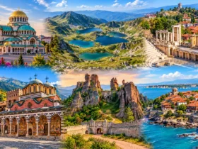 Best places to visit in Bulgaria featuring historic landmarks, mountain lakes, ancient ruins and Black Sea coastal towns